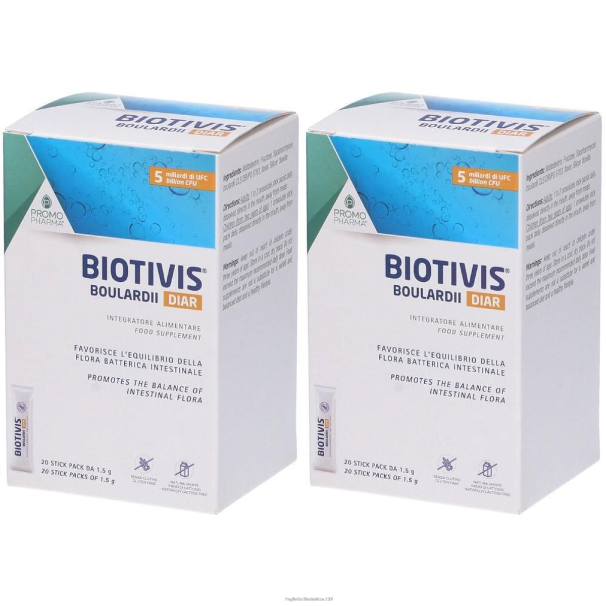 Cerca Offerte di promopharma® biotivis boulardii diar stick pack 2x30 g polvere per sol e acquista online
