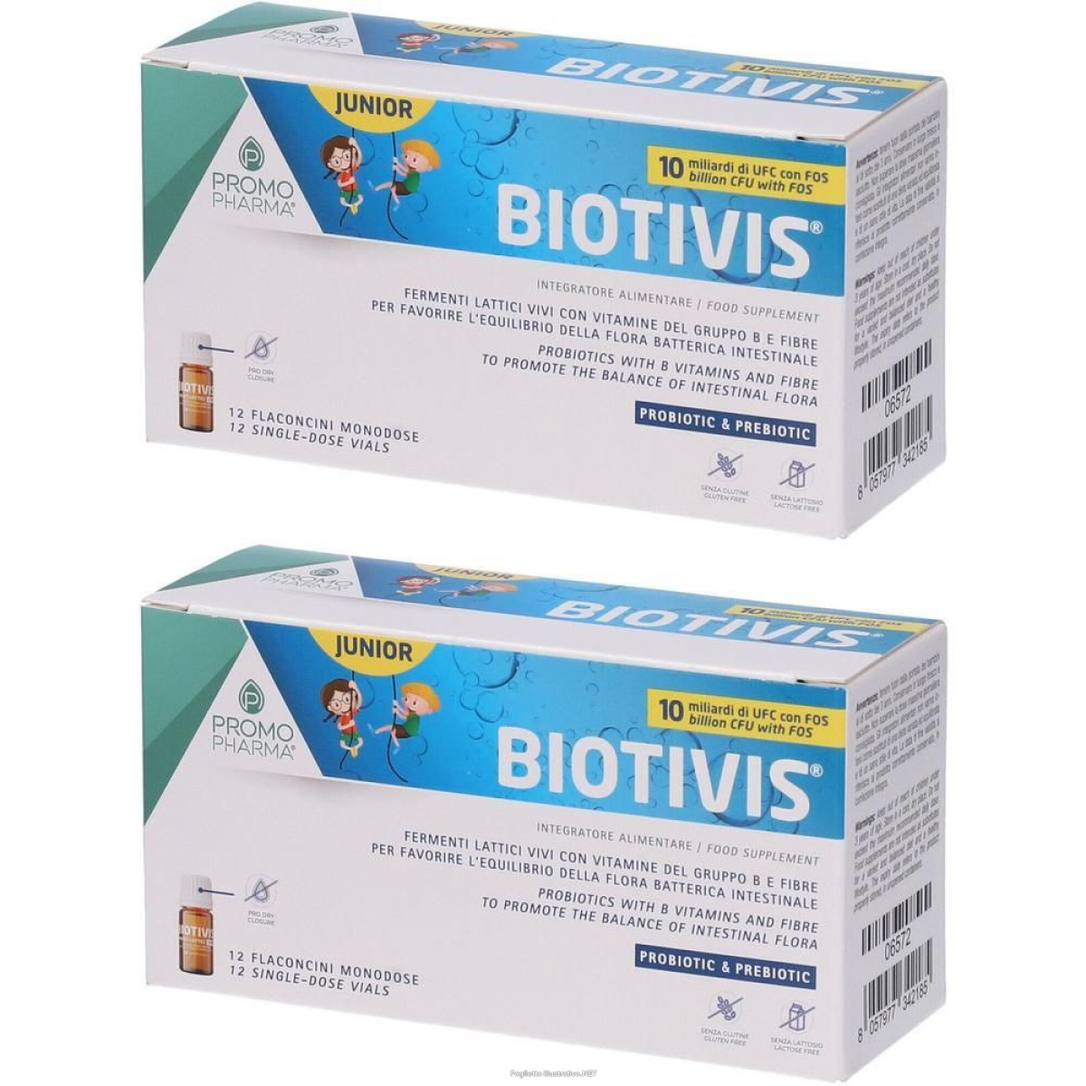 Cerca Offerte di promopharma biotivis® junior flaconcini bevibili gusto fragola 2x12x8 e acquista online