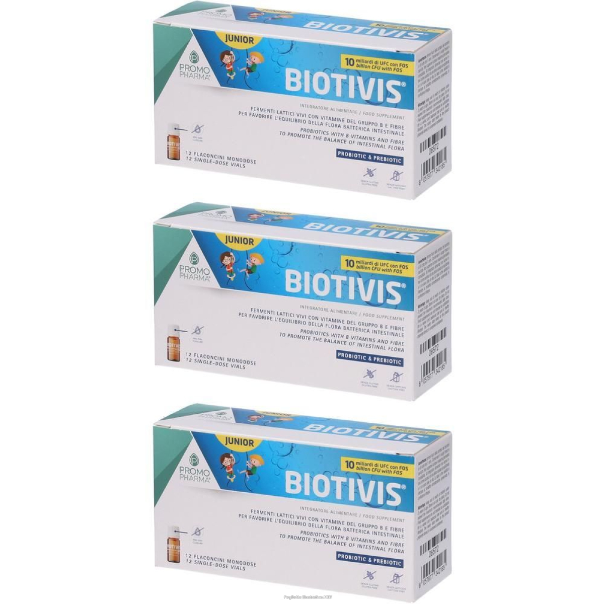 Cerca Offerte di promopharma biotivis® junior flaconcini bevibili gusto fragola 3x12x8 e acquista online