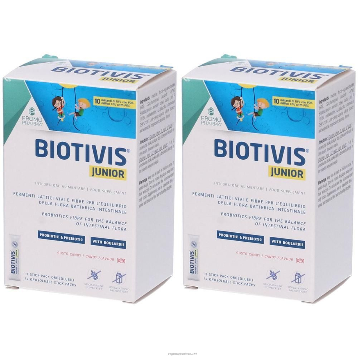 Cerca Offerte di promopharma® biotivis junior stick pack 2x15,6 g polvere per soluzione e acquista online