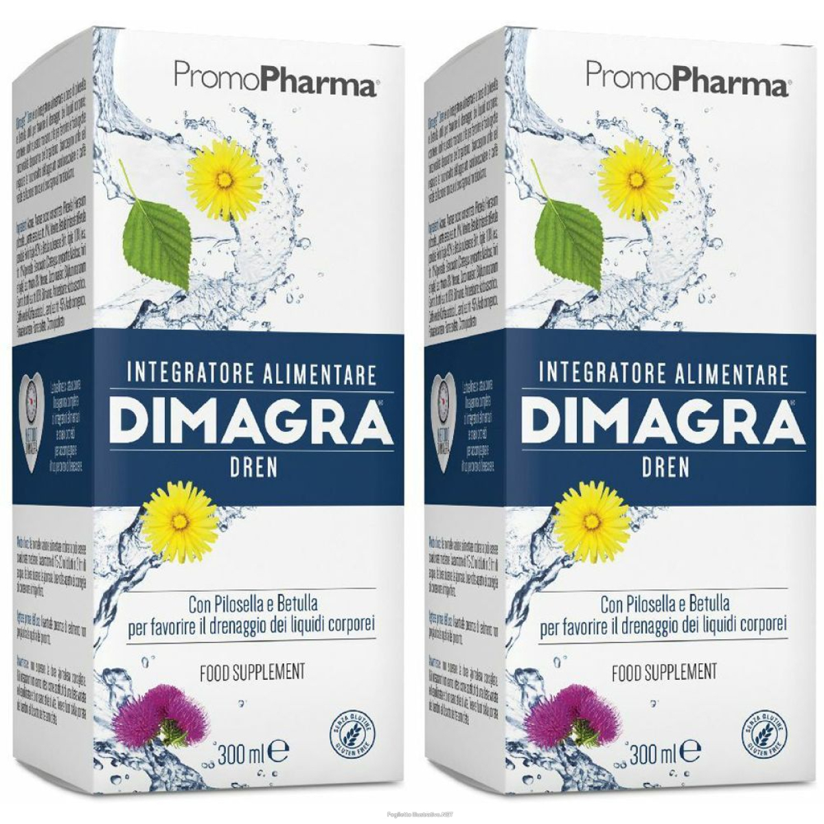 Cerca Offerte di promopharma dimagra dren set da 2 2x300 ml sciroppo e acquista online