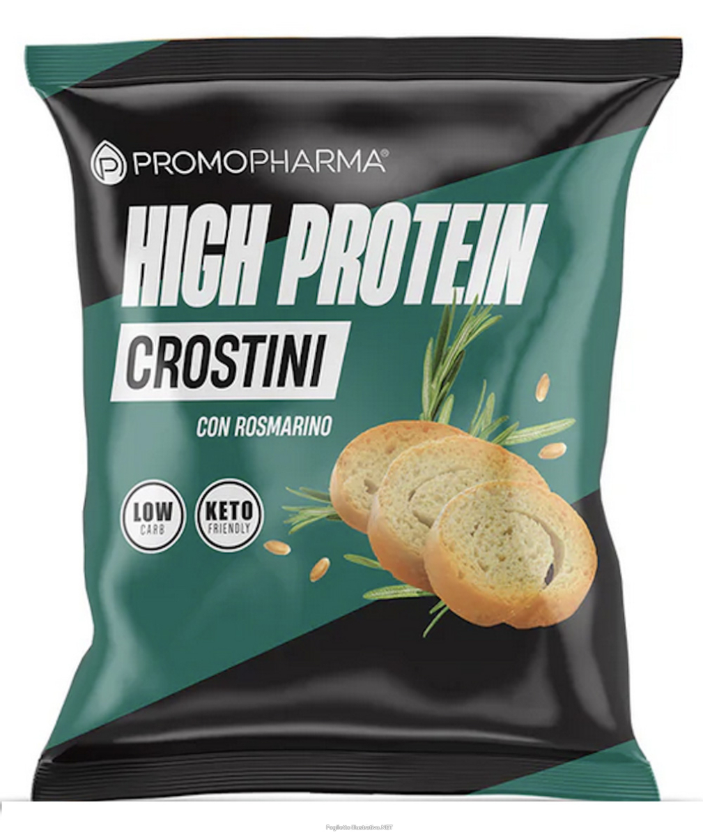 Cerca Offerte di promopharma high protein crostini gusto rosmarino 50 g snack e acquista online
