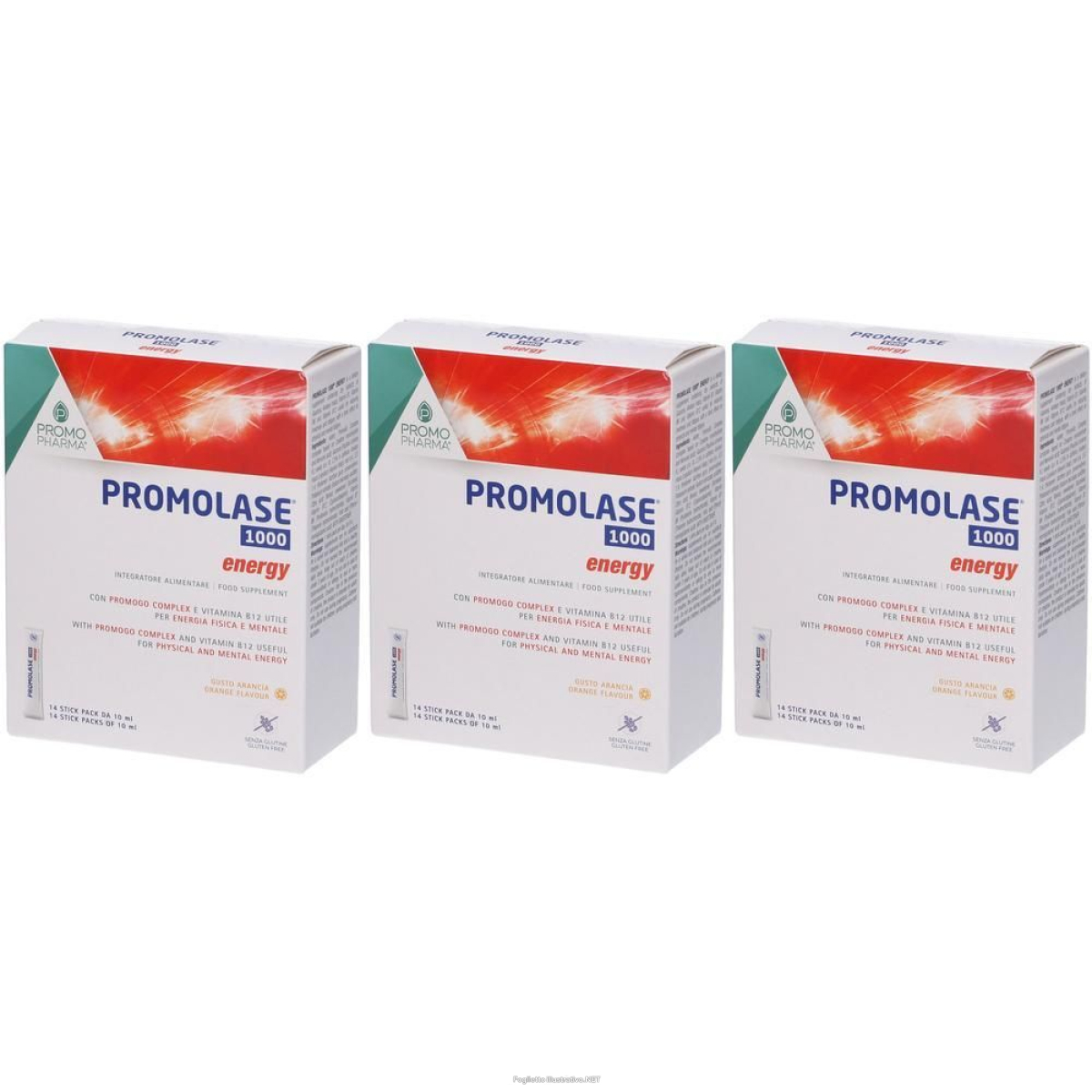 Cerca Offerte di promopharma promolase 1000® energia stick pack 3x280 ml soluzione oral e acquista online