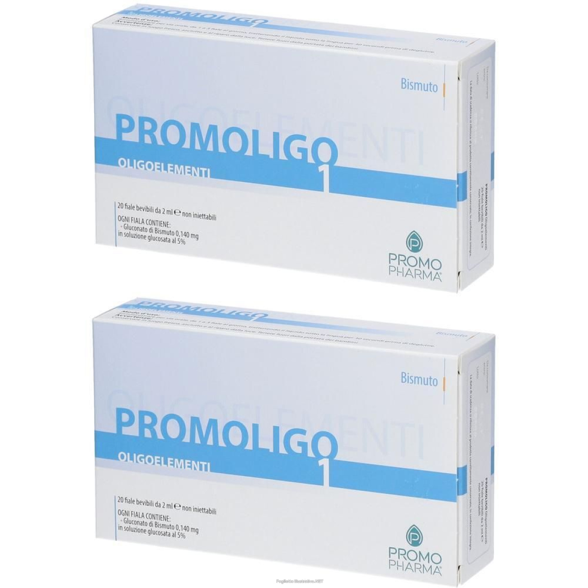 Cerca Offerte di promopharma® promoligo 1 bismuto oligoelementi 2x20x2 ml fiale e acquista online