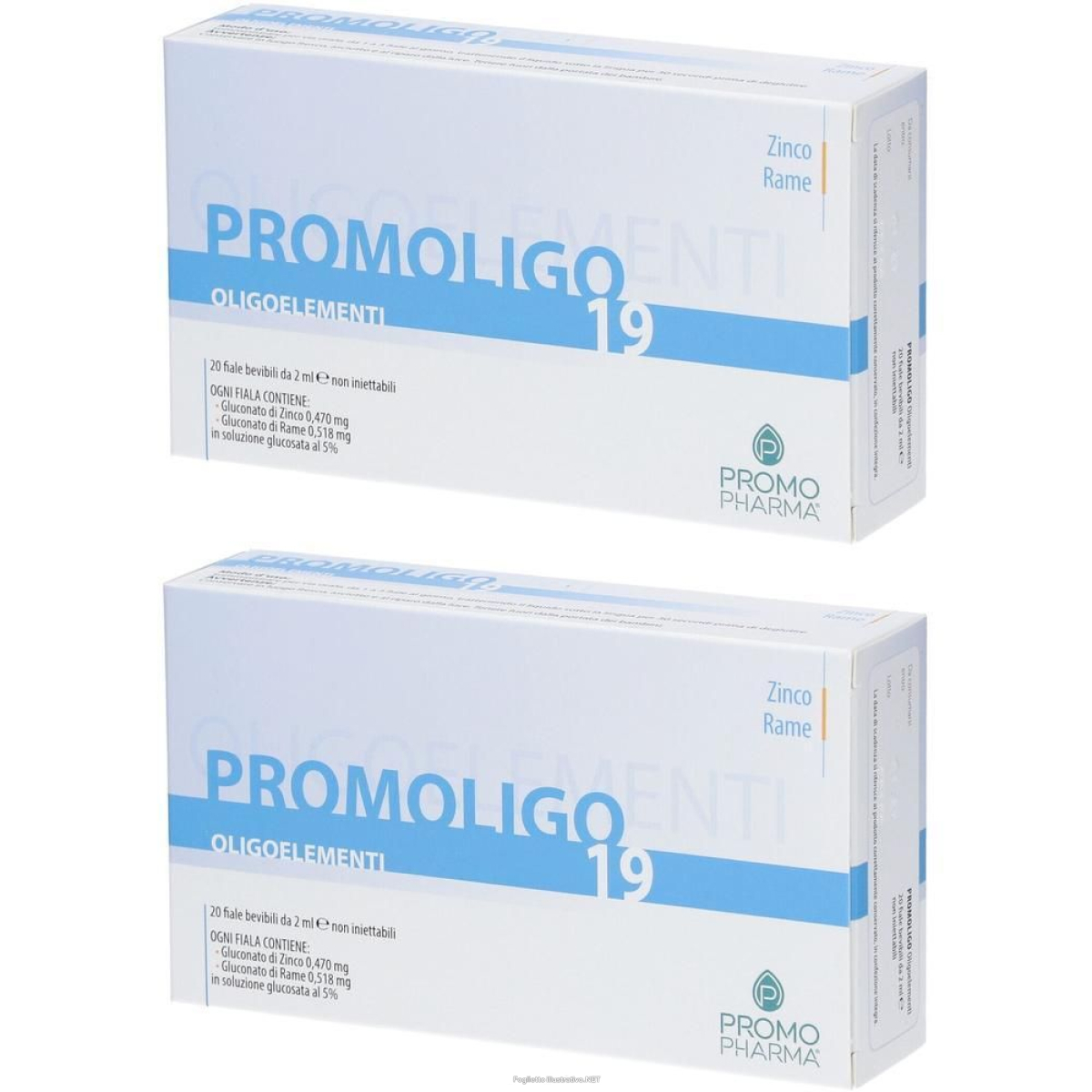 Cerca Offerte di promopharma® promoligo 19 zinco/rame oligoelementi 2x20x2 ml fiale e acquista online
