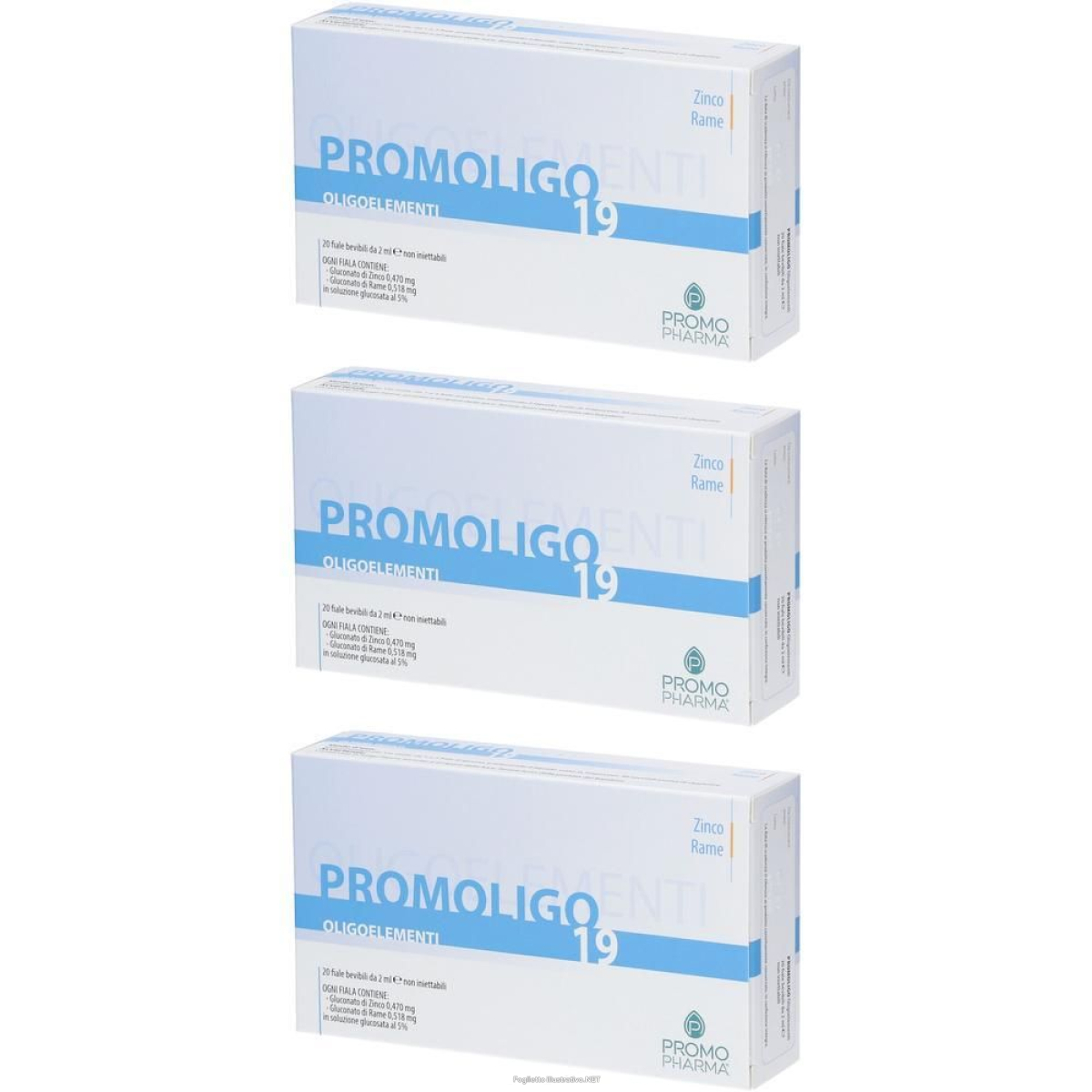 Cerca Offerte di promopharma® promoligo 19 zinco/rame oligoelementi 3x20x2 ml fiale e acquista online