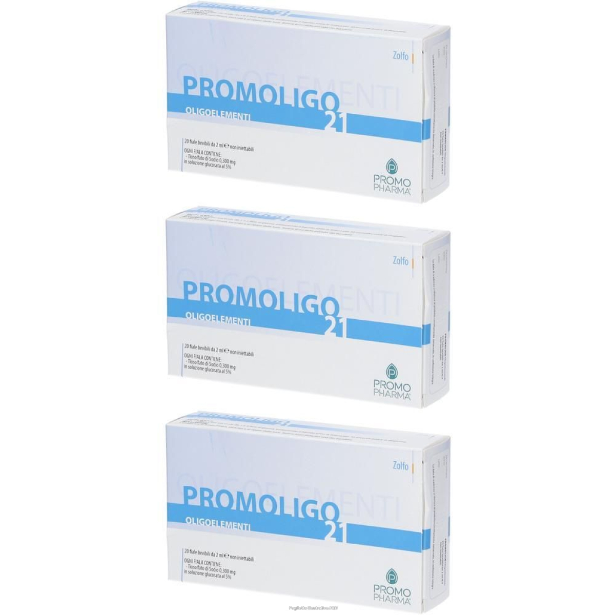 Cerca Offerte di promopharma® promoligo 21 zolfo oligoelementi 3x20x2 ml fiale e acquista online