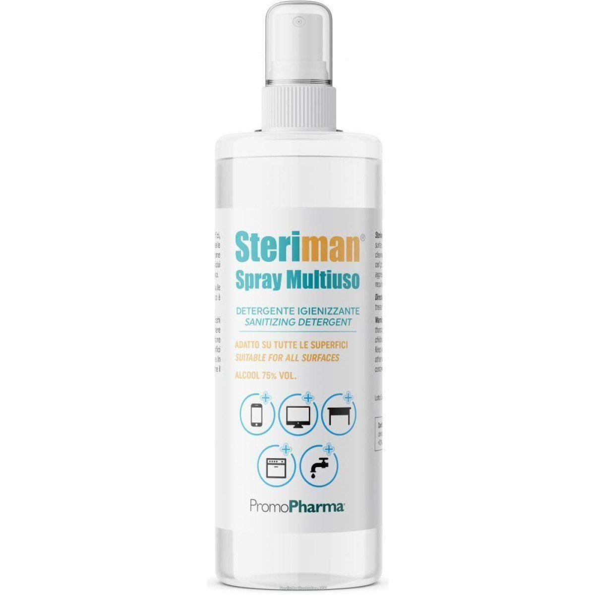 Cerca Offerte di promopharma steriman spray multiuso superfici 500 ml e acquista online