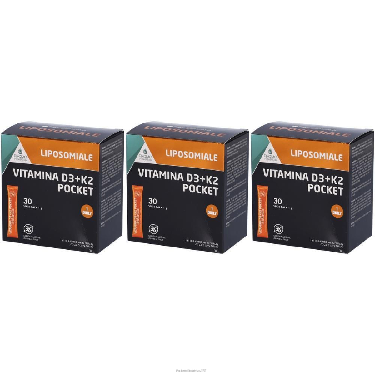 Cerca Offerte di promopharma vitamina d3 + k2 pocket liposomiale stick orali 3x30 g e acquista online