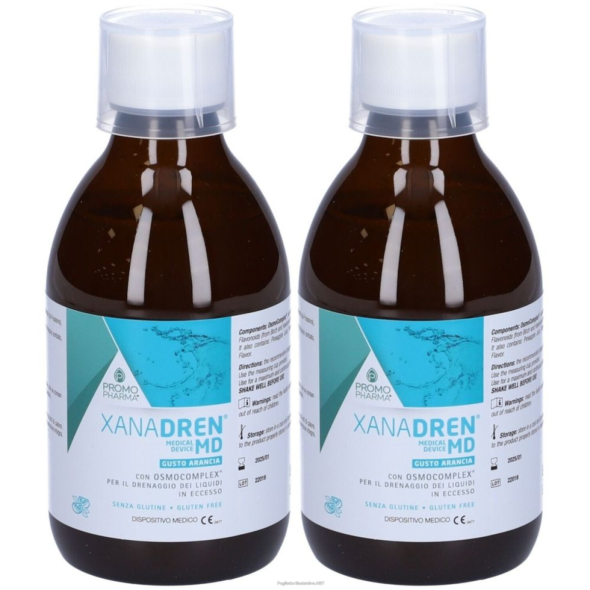 Cerca Offerte di promopharma® xanadren md arancia set da 2 2x300 ml soluzione e acquista online