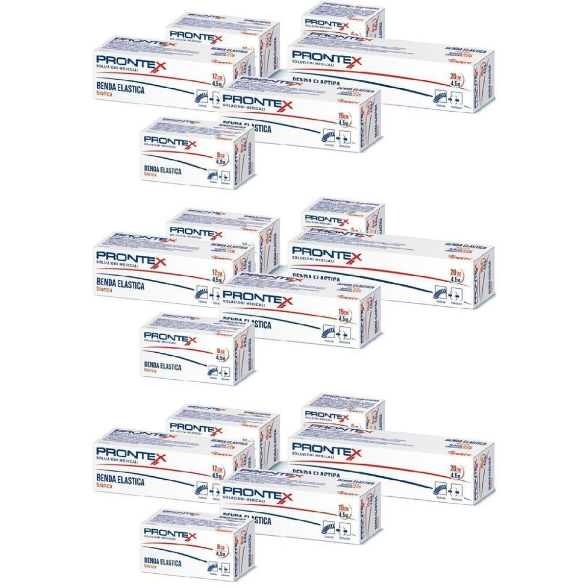 Cerca Offerte di Prontex benda elastica bianca 450x20cm 3x1 st e acquista online