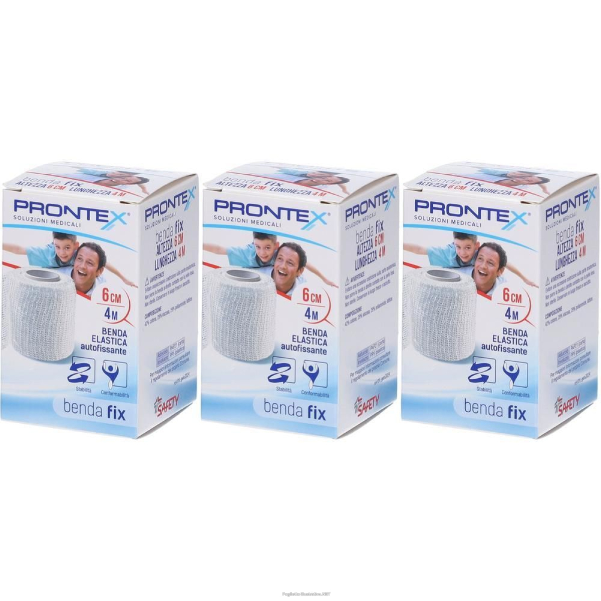 Cerca Offerte di prontex benda fix elastica autofissante 4 m x 6 cm 3x1 pz in gar e acquista online