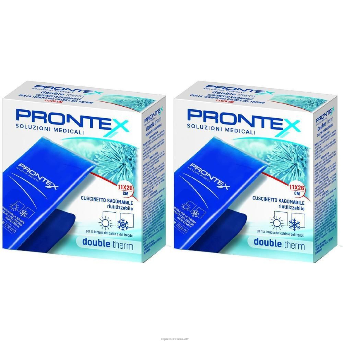 Cerca Offerte di prontex cuscinetto in gel riutilizzabile double therm 11x11cm 2x1 st e acquista online