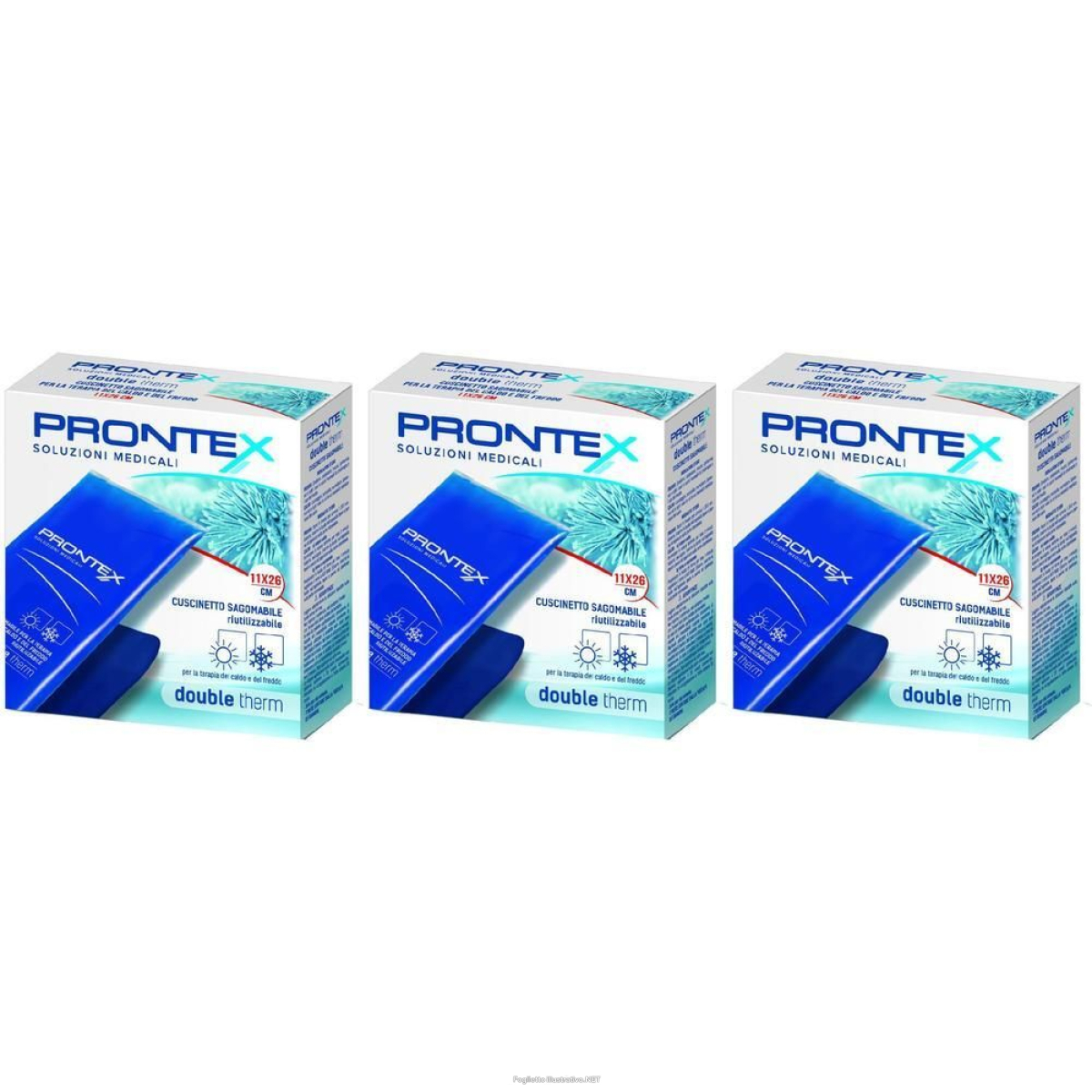 Cerca Offerte di prontex cuscinetto in gel riutilizzabile double therm 11x11cm 3x1 st e acquista online