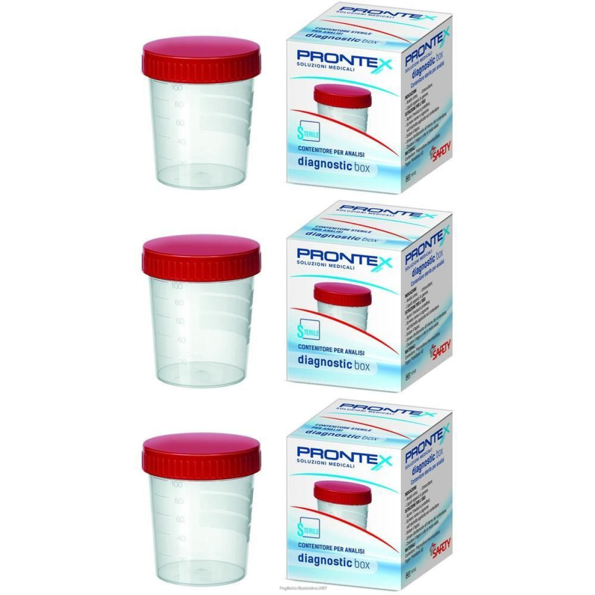 Cerca Offerte di prontex diagnostic box contenitore 3x1 st e acquista online