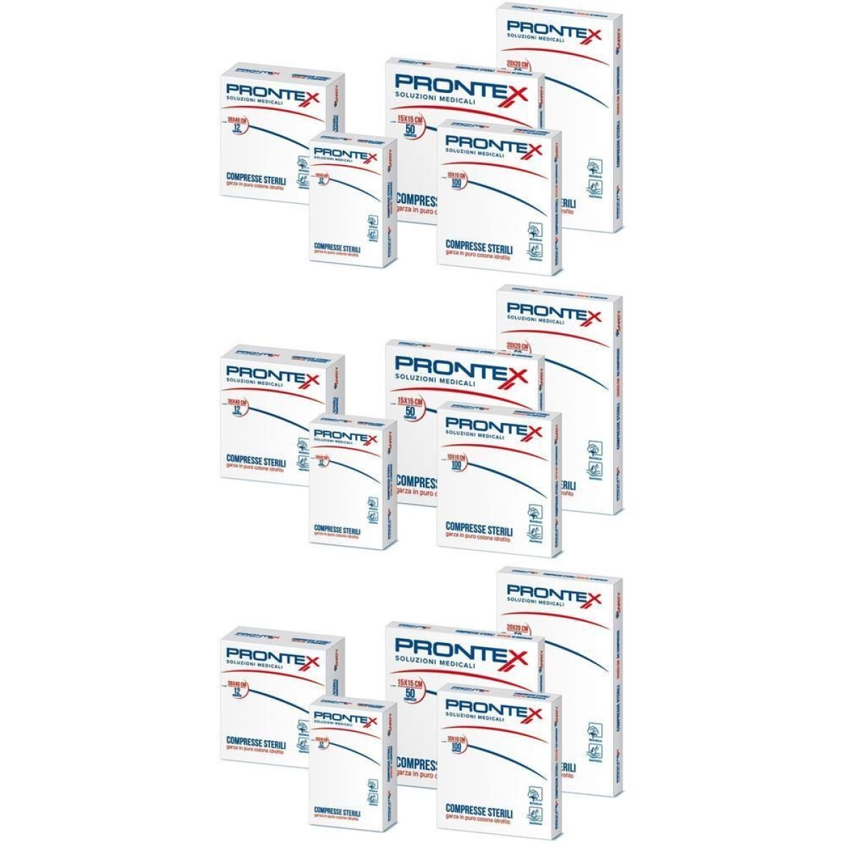 Cerca Offerte di prontex garza compressa 12/8 36x40cm 3x12 pz compresse e acquista online