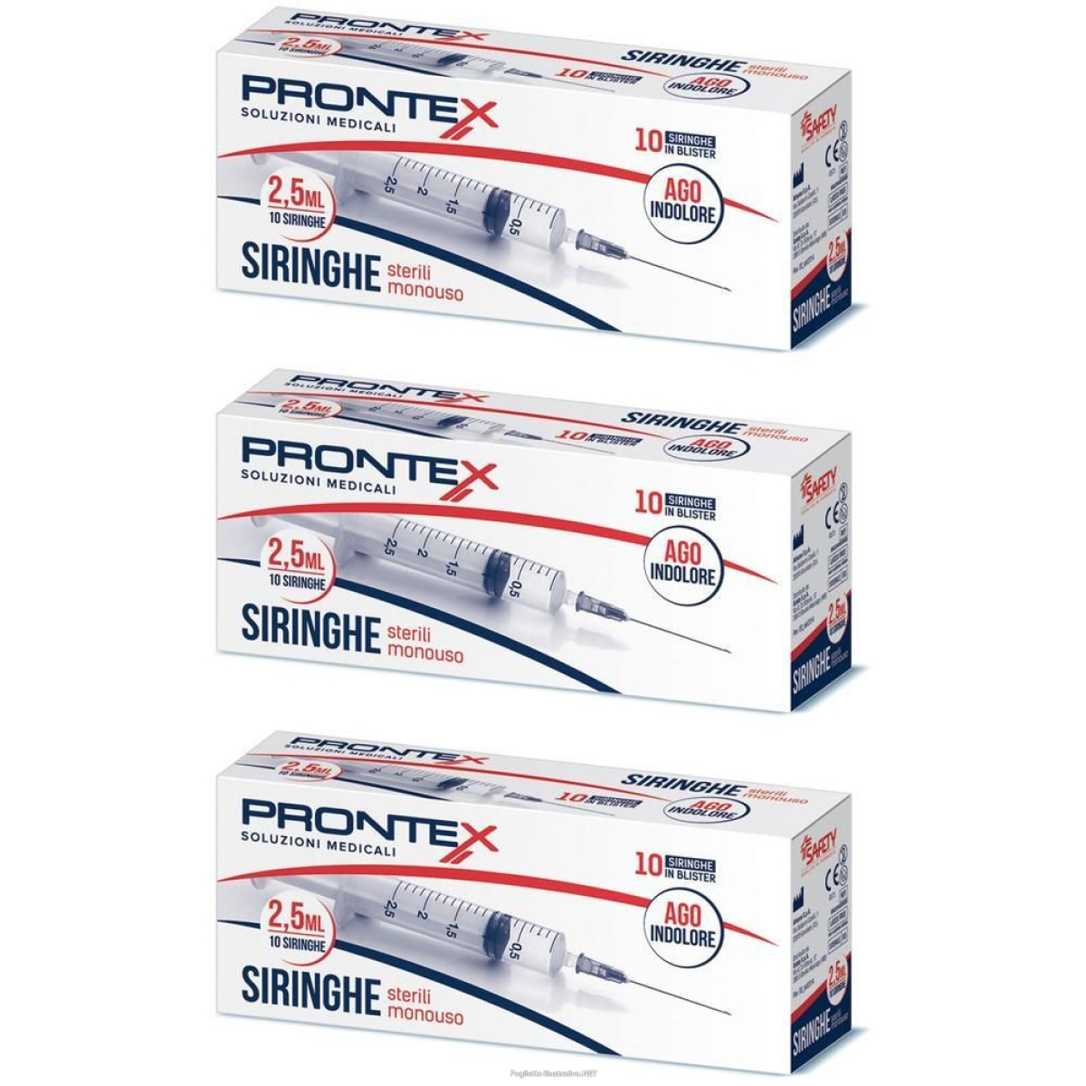 Cerca Offerte di Prontex Siringhe 2,5 ml 3x10 Pezzi e acquista online