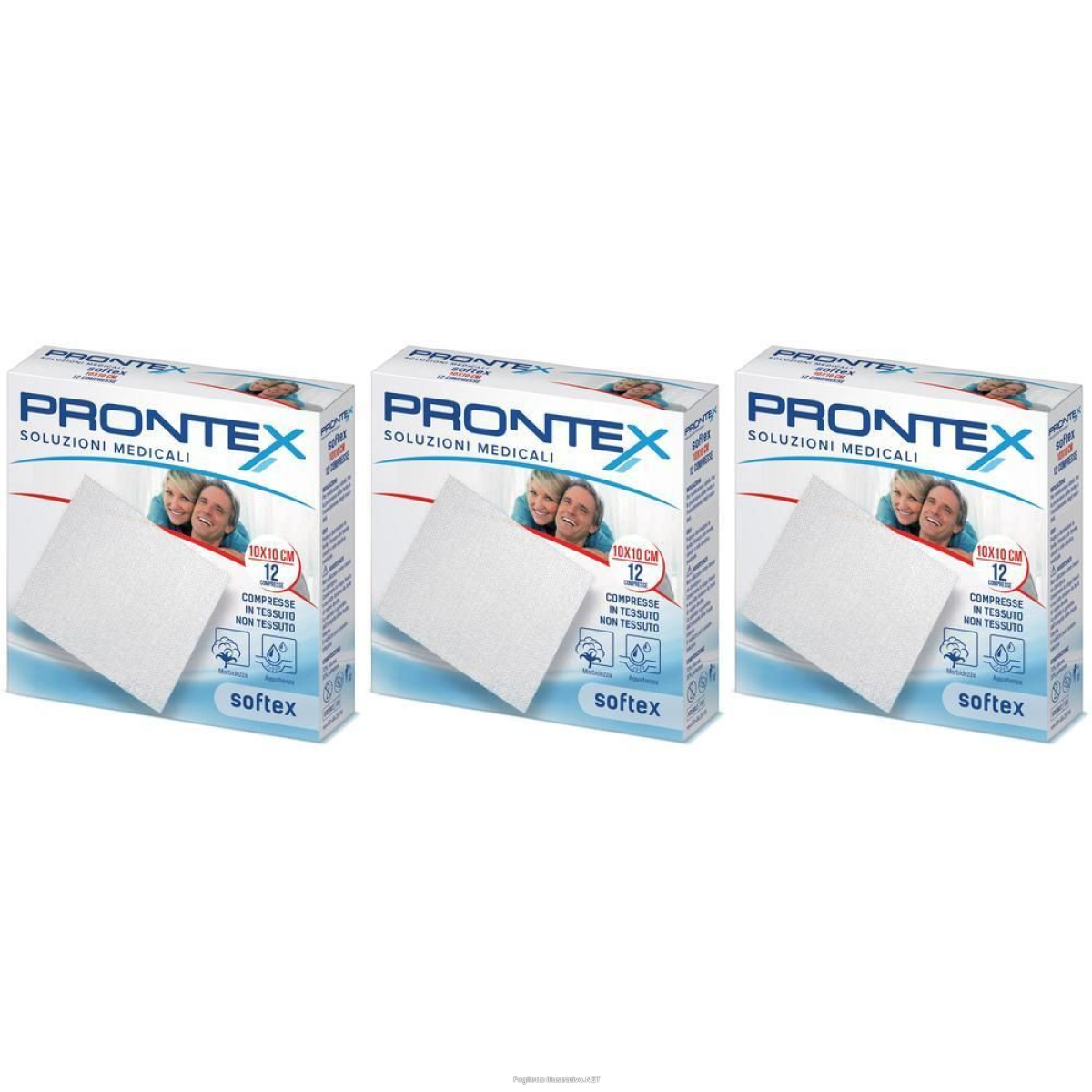 Cerca Offerte di prontex softex 10x10 cm 12 st e acquista online