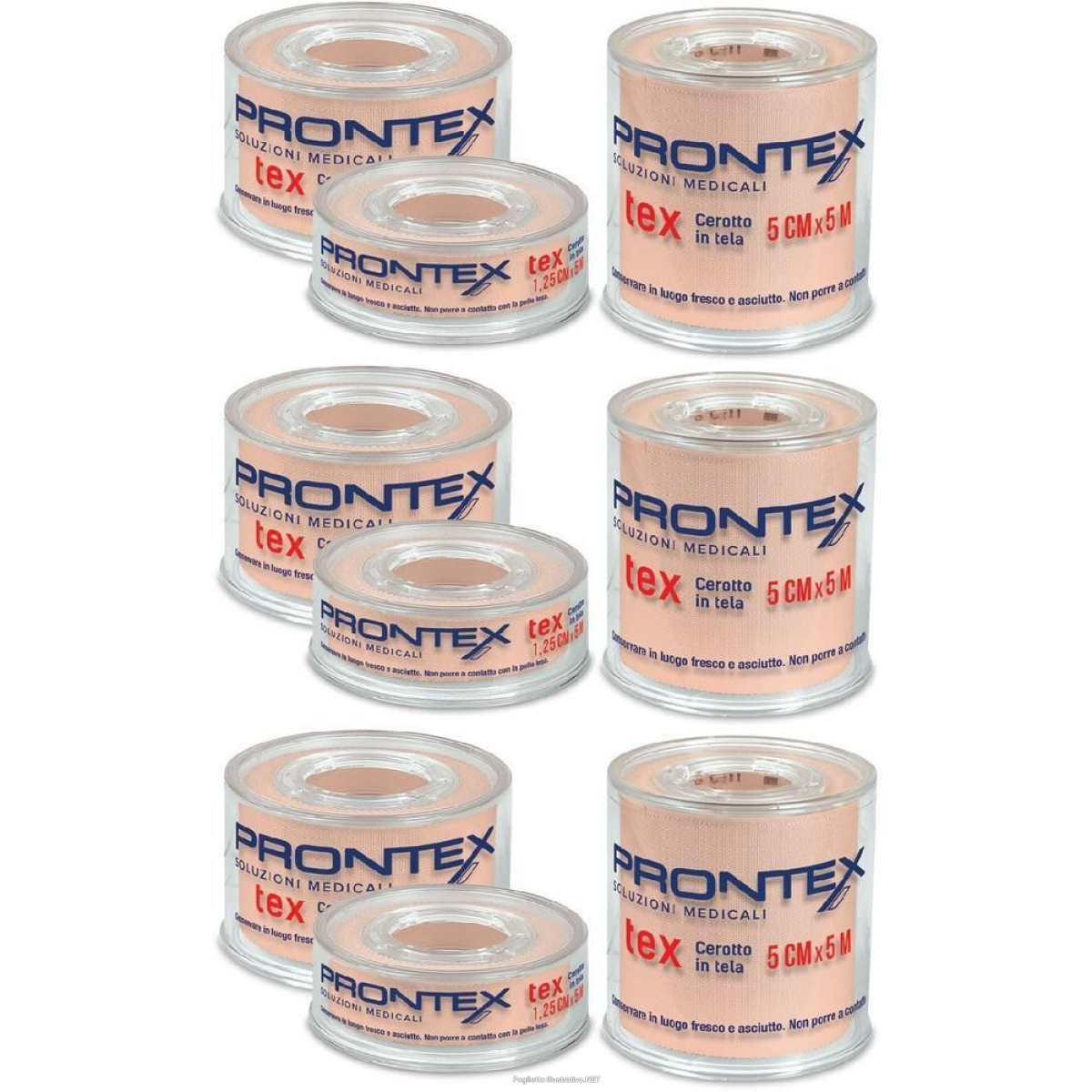 Cerca Offerte di prontex tex cerotto tela rosa a rocchetto 2,5 cm x 5 m 3x1 pz e acquista online