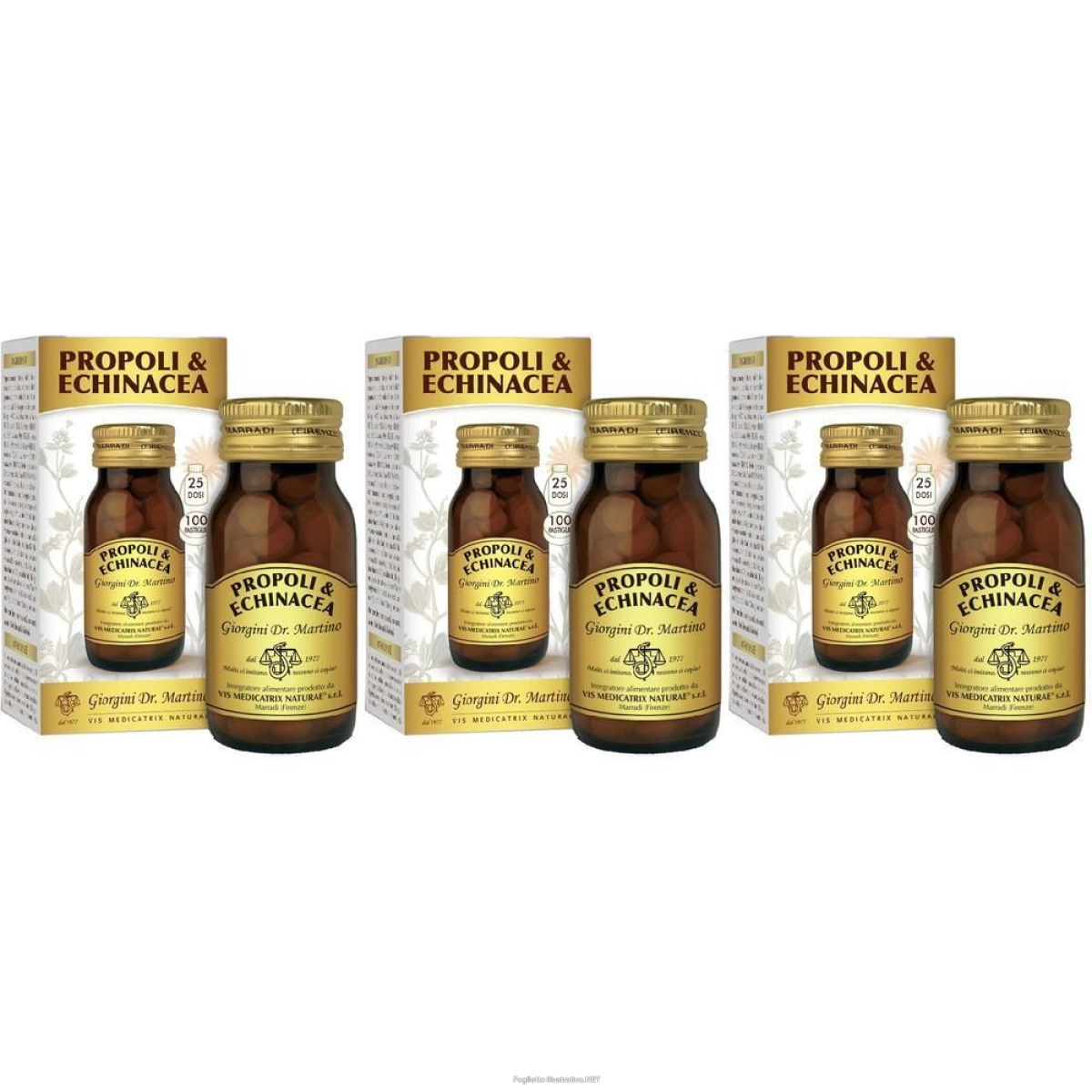 Cerca Offerte di propoli & echinacea 100 pastiglie 3x100 pz e acquista online