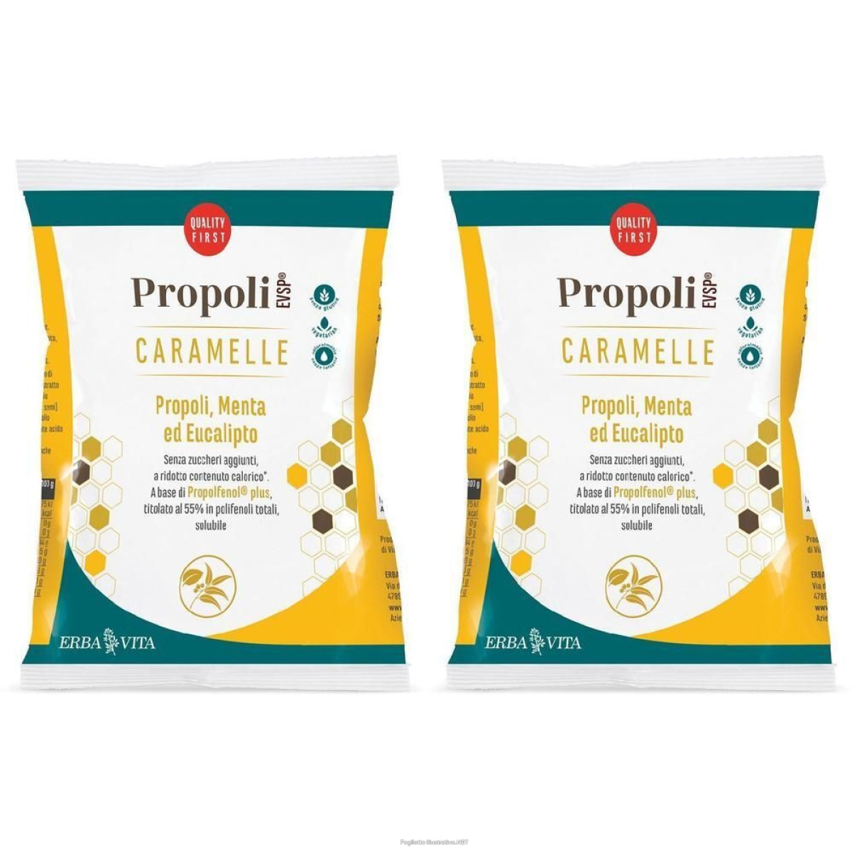 Cerca Offerte di propoli evsp caramelle menta eucalipto 65 g 2x65 g e acquista online