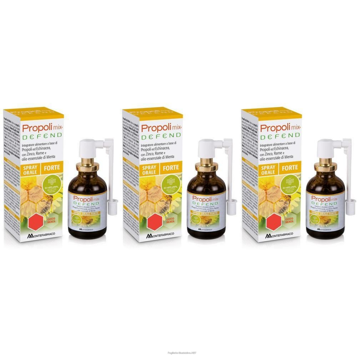 Cerca Offerte di propoli mix defend spray adulti 3x30 ml e acquista online