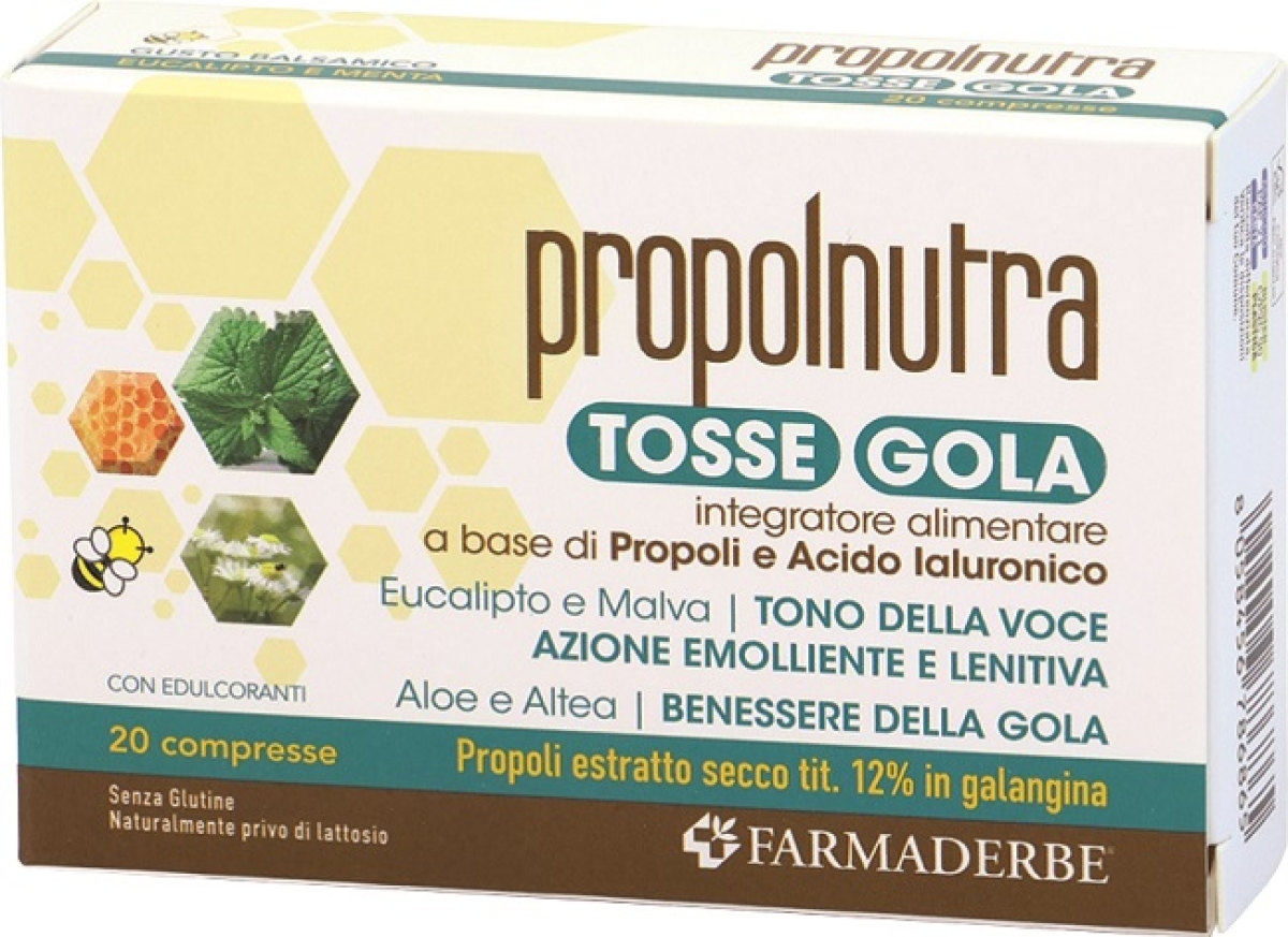 Cerca Offerte di Propolnutra tosse gola eucalipto menta 20 compresse masticabili balsamico con edulcoranti senza glutine naturalmente privo di lattosio e acquista online