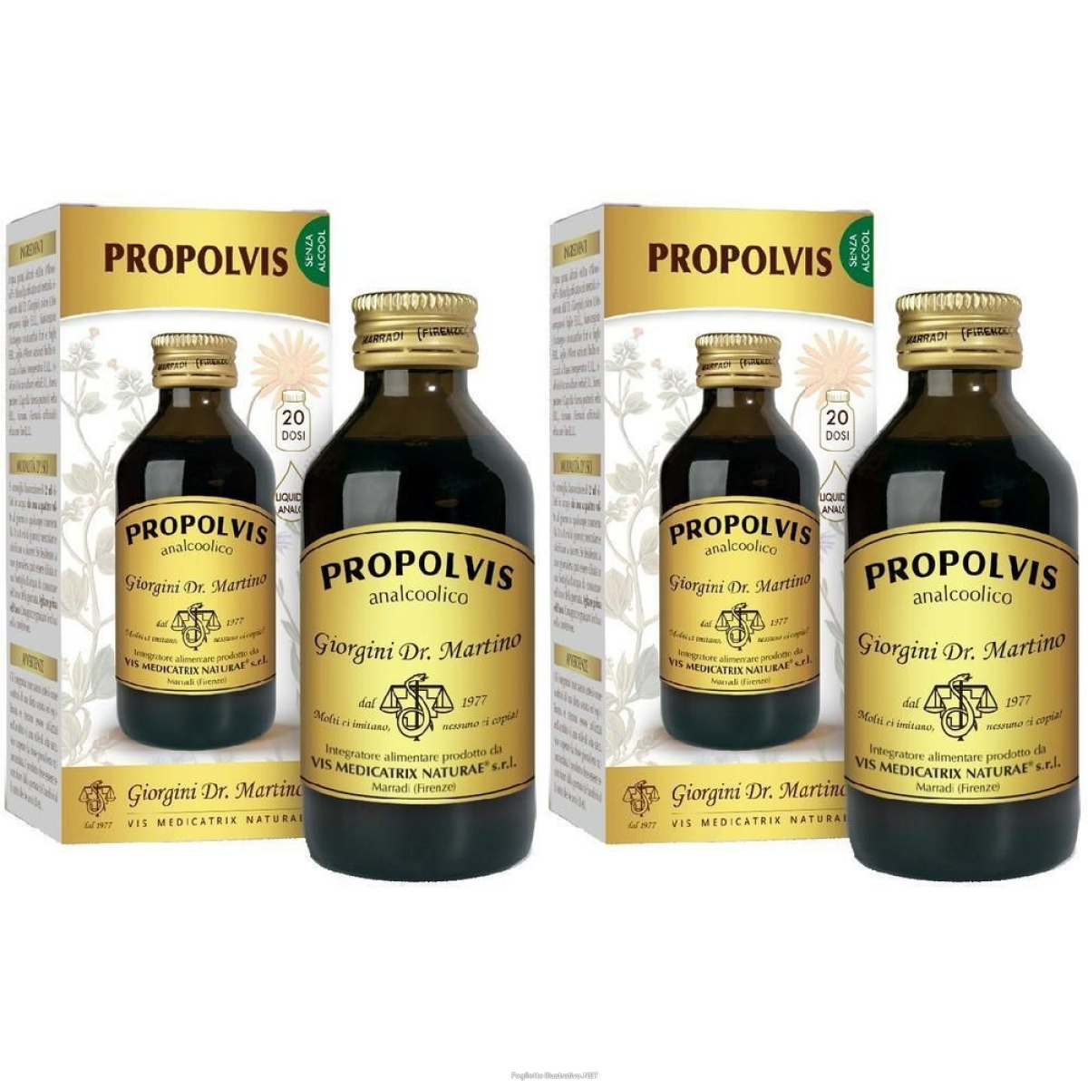 Cerca Offerte di propolvis 100 ml 2x100 ml gocce orali e acquista online