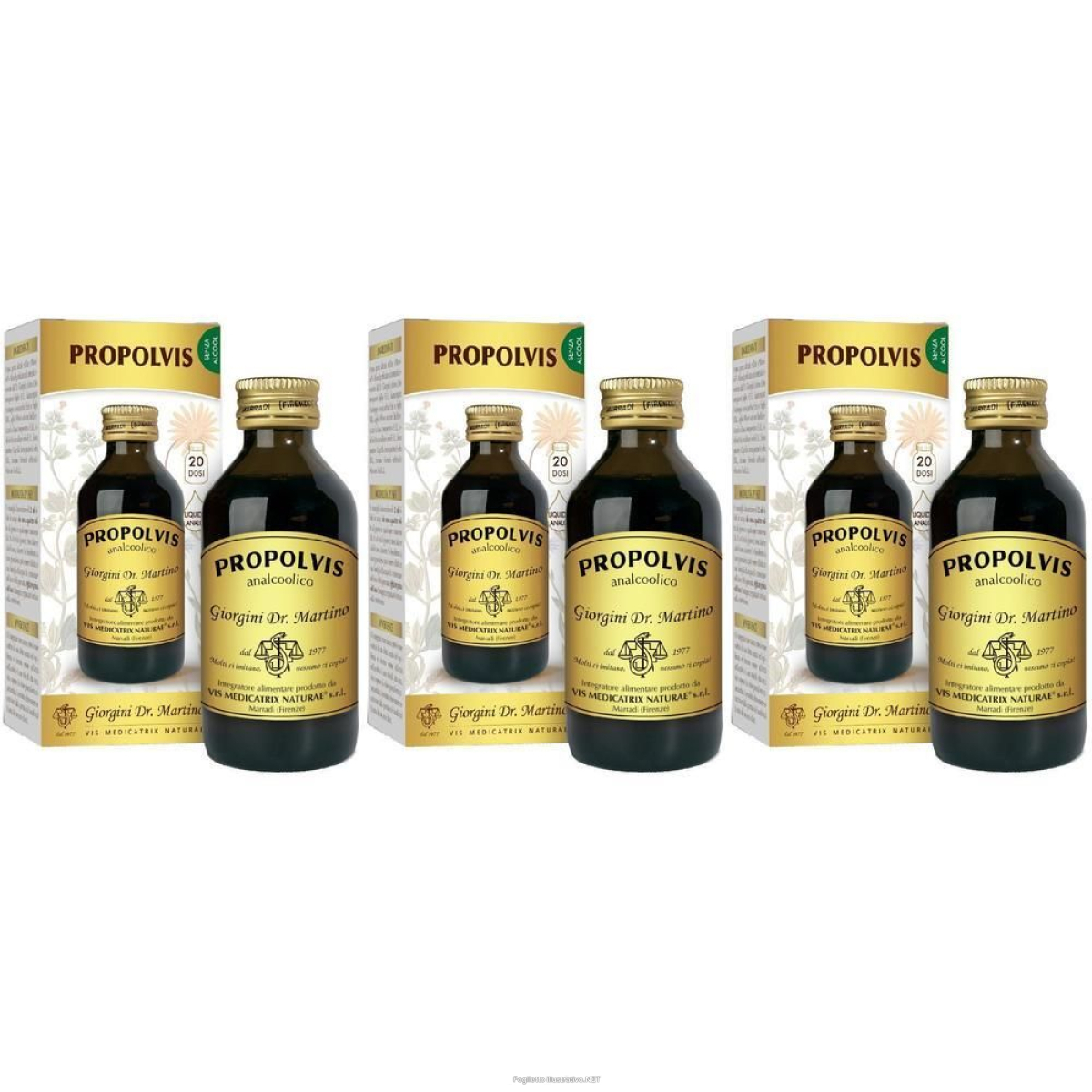 Cerca Offerte di propolvis 100 ml 3x100 ml gocce orali e acquista online