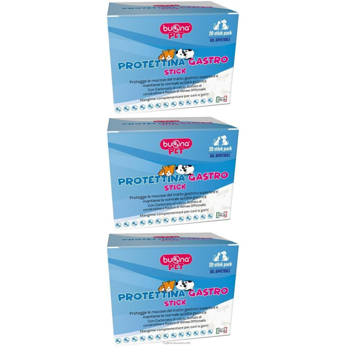 Cerca Offerte di protettina gastro stick 20 pack 3x50 g gel e acquista online
