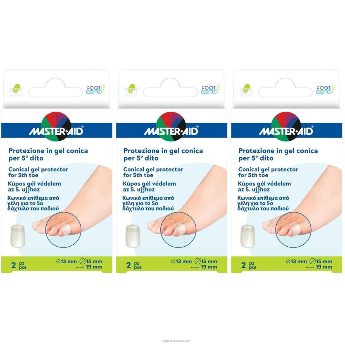 Cerca Offerte di protezione conica master-aid footcare 5 dito 2 pezzi c3 3x2 st e acquista online
