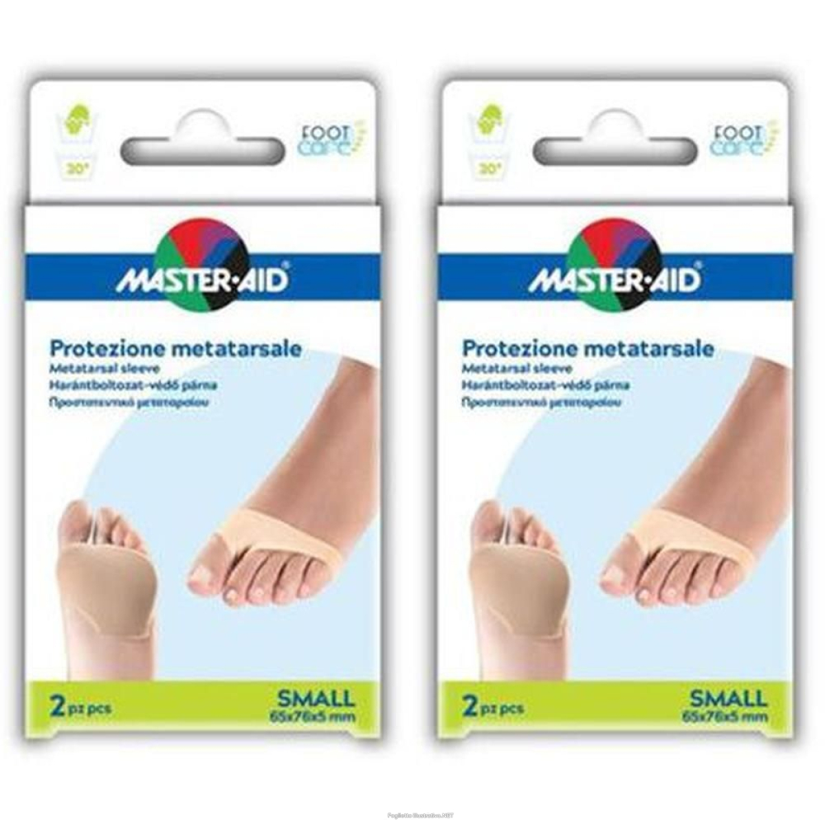 Cerca Offerte di protezione in gel e tessuto master-aid footcare per metatarso small 2 e acquista online