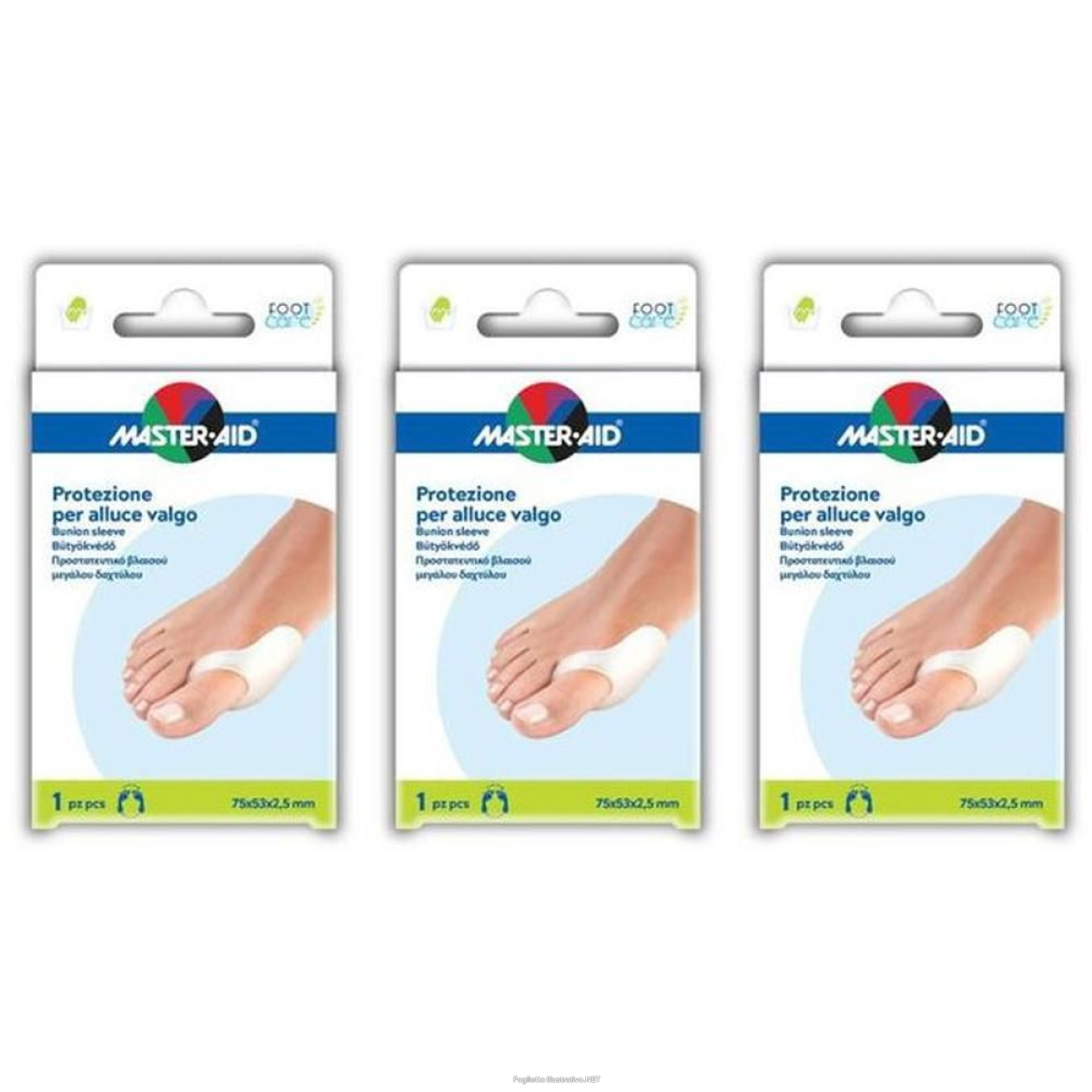 Cerca Offerte di protezione in gel master-aid footcare per alluce valgo 1 pezzo d6 st e acquista online