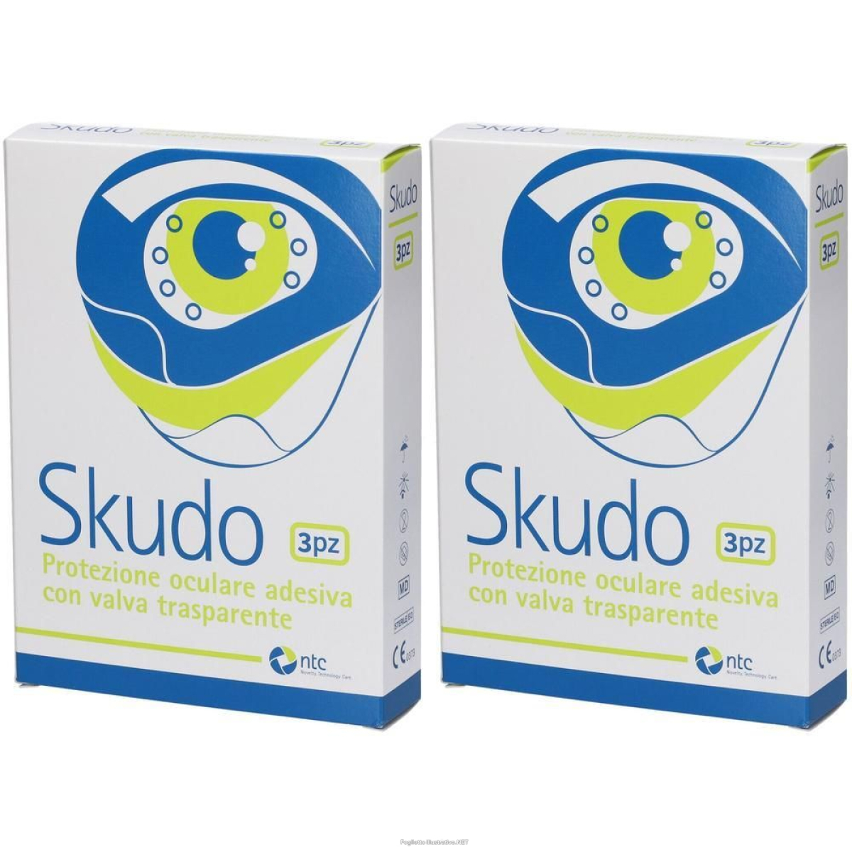 Cerca Offerte di protezione oculare skudo con valva trasparente 3 pezzi 2x1 st e acquista online
