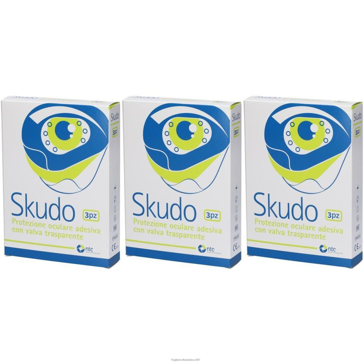 Cerca Offerte di protezione oculare skudo con valva trasparente 3 pezzi 3x1 st e acquista online