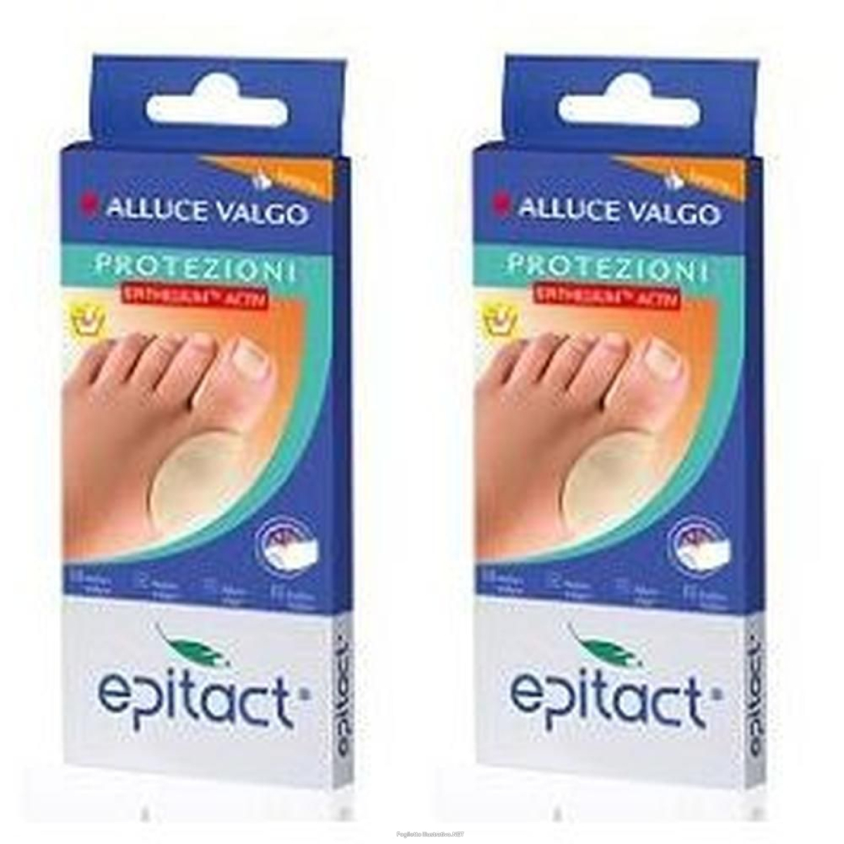 Cerca Offerte di protezione per alluce valgo epitact in silicone con epithelium activ 2 e acquista online
