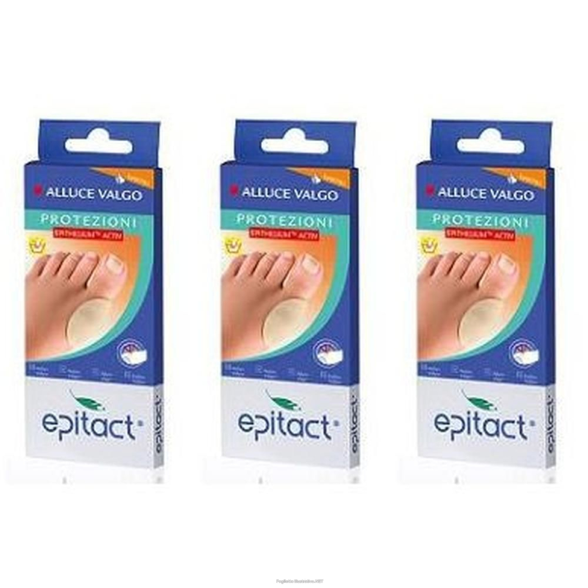 Cerca Offerte di protezione per alluce valgo epitact in silicone con epithelium activ 2 e acquista online