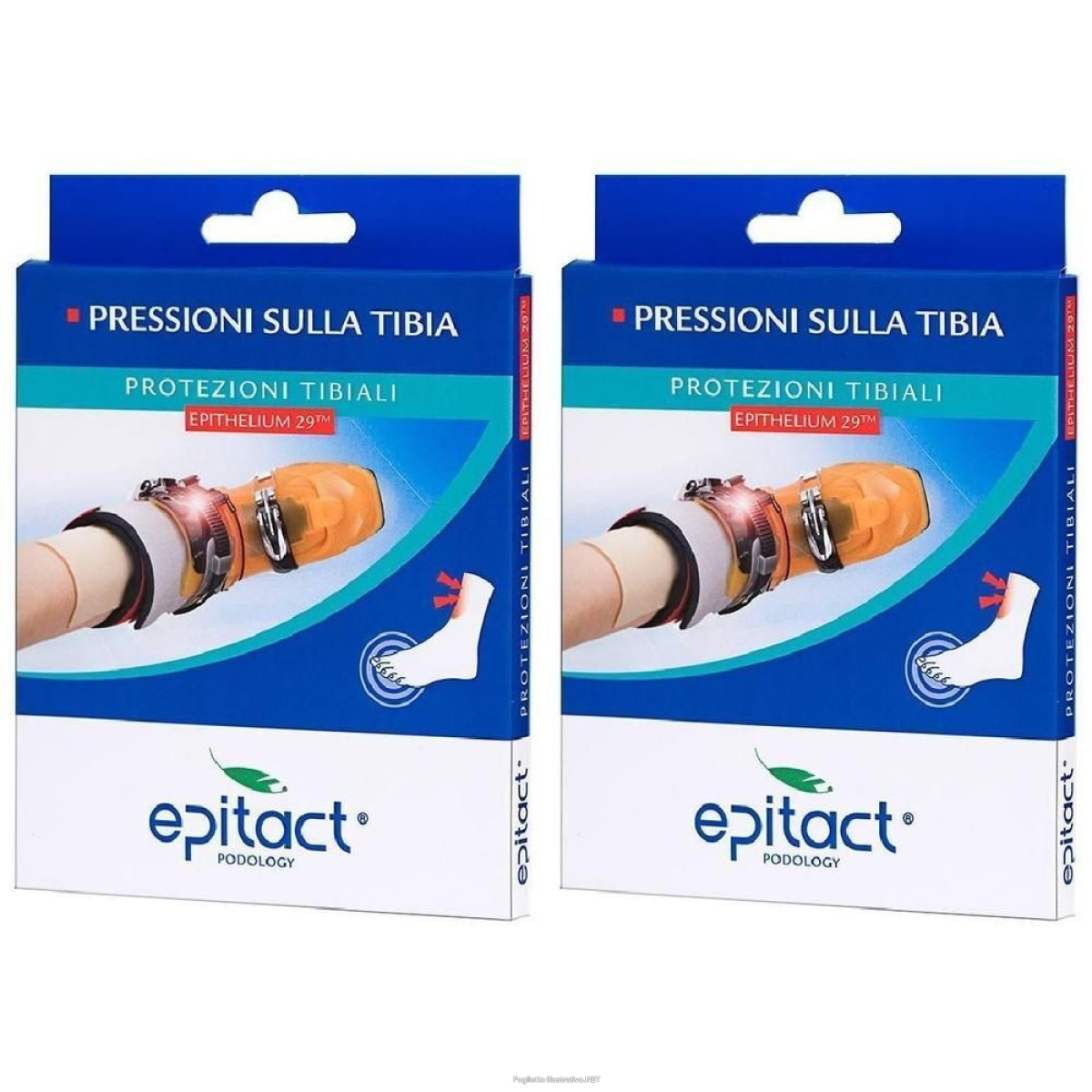Cerca Offerte di protezione tibiale epitact in silicone epithelium 29 2 pezzi 2x2 pz be e acquista online