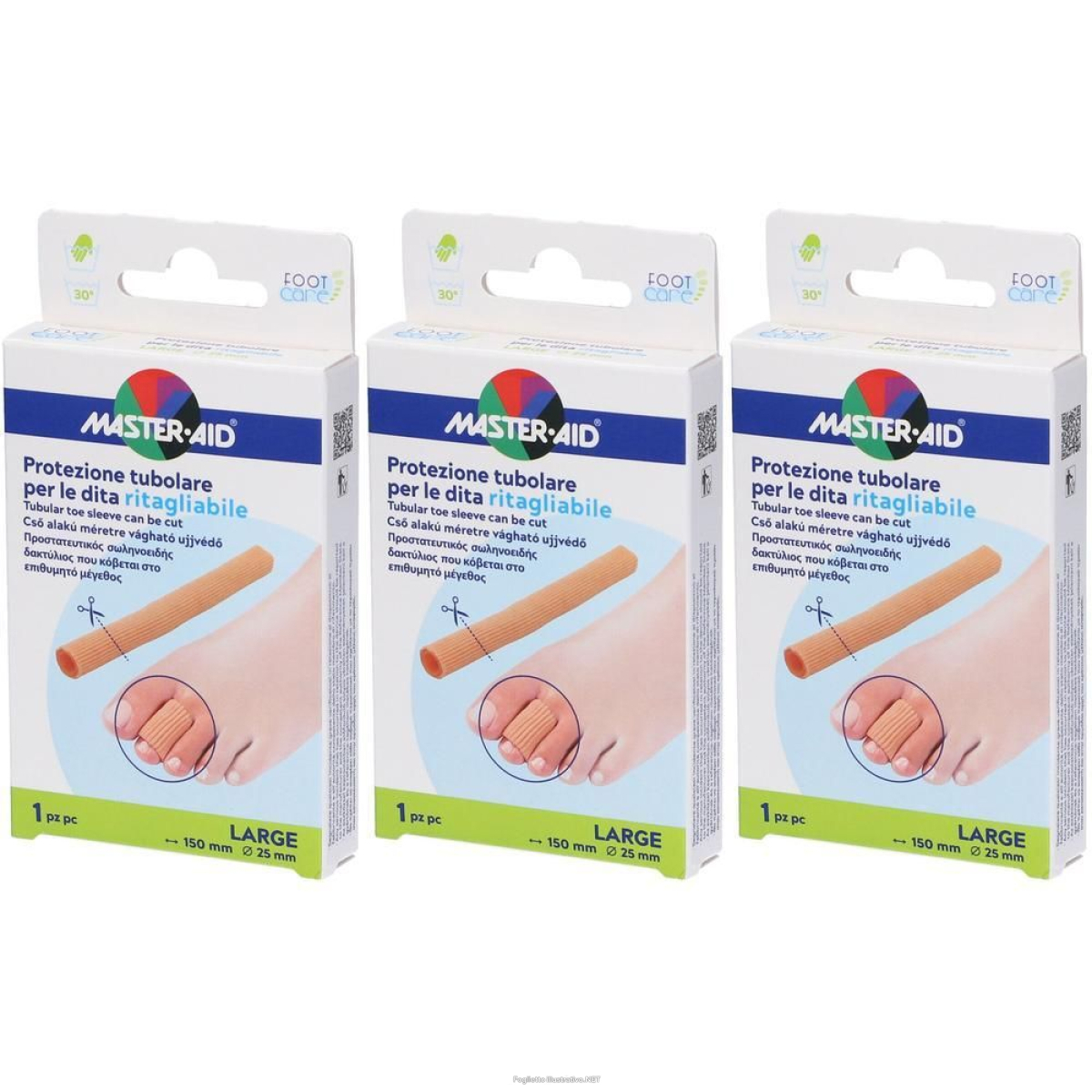 Cerca Offerte di protezione tubolare master-aid footcare ritagliabile 15 cm 25 mm large e acquista online