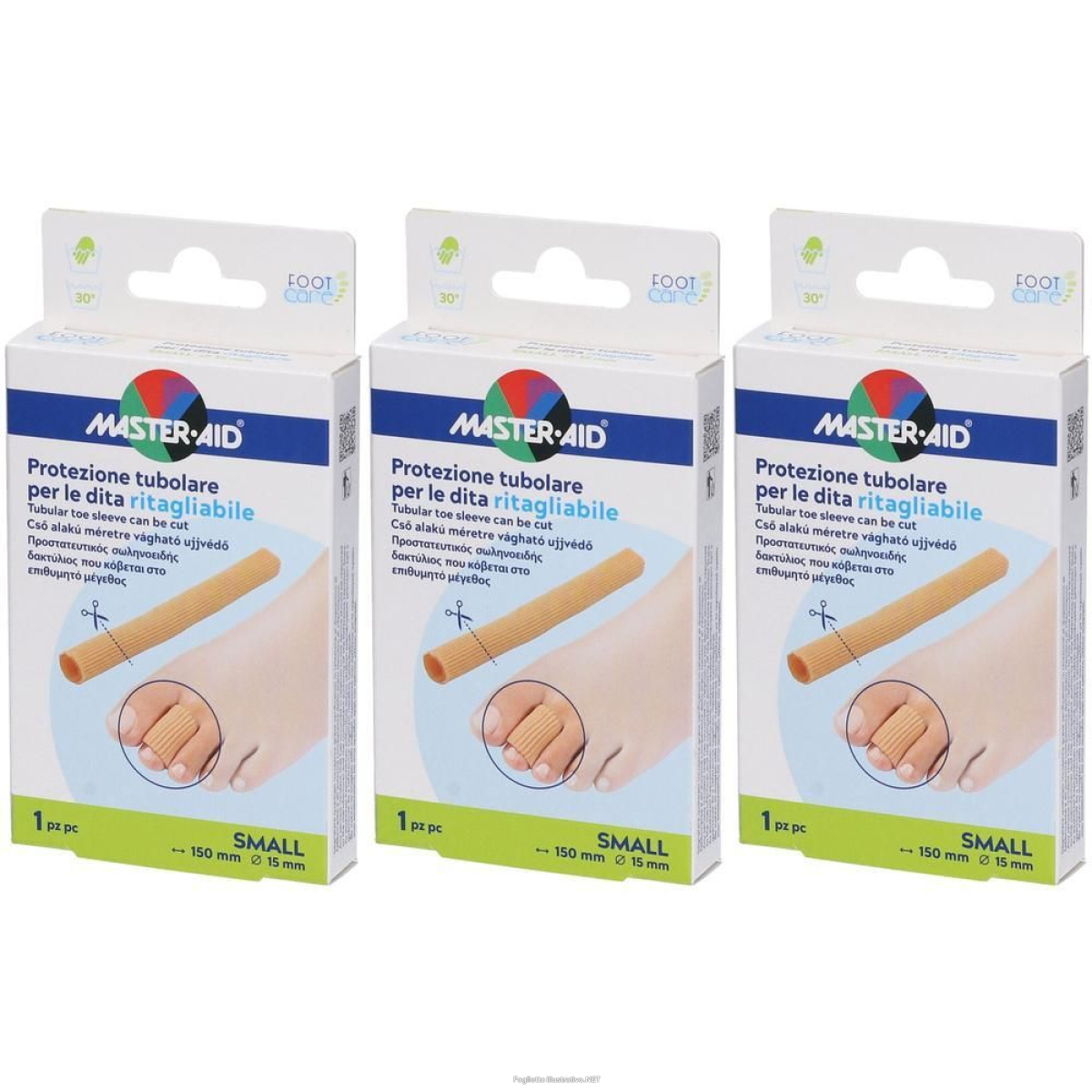 Cerca Offerte di protezione tubolare master-aid footcare ritagliabile 15 cm mm small e acquista online