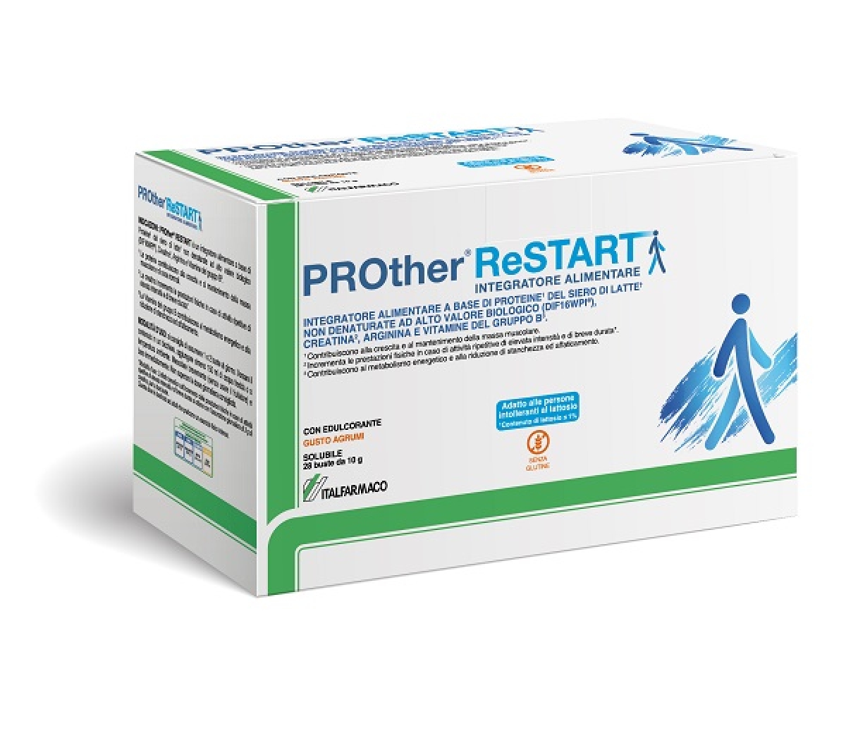 Cerca Offerte di Prother restart 28 bustine agrumi con edulcorante senza glutine e acquista online