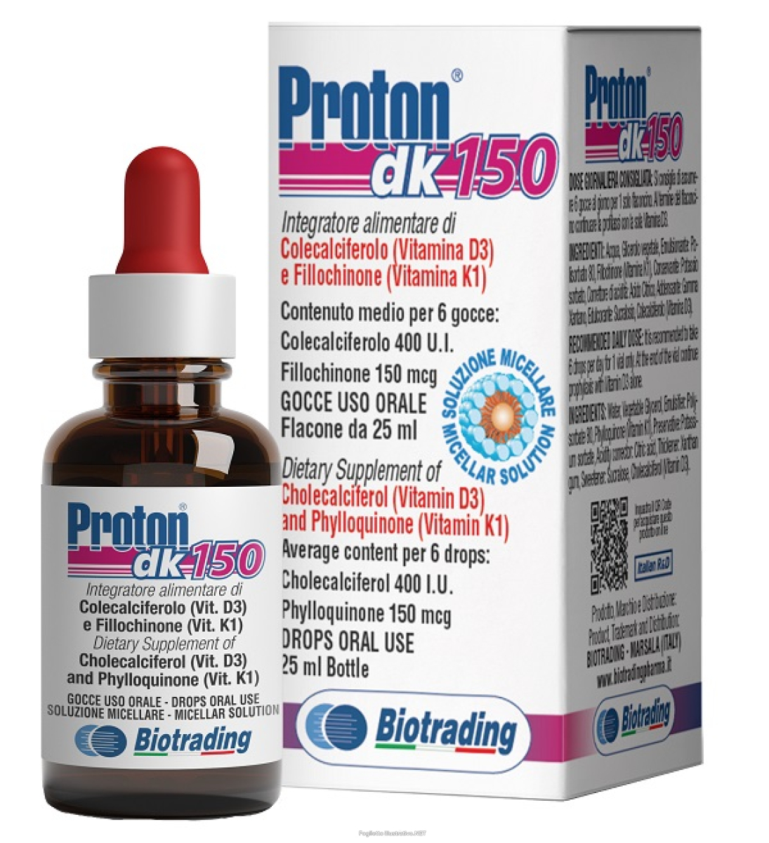 Cerca Offerte di proton dk 150 integratore per ossa e sistema immunitario gocce orali 25ml e acquista online