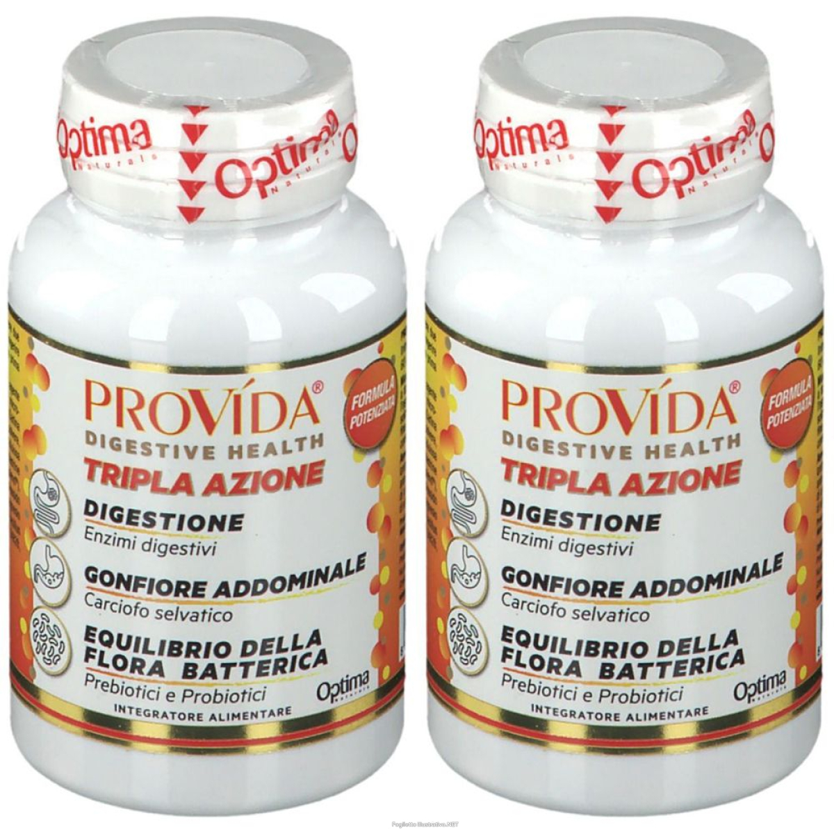 Cerca Offerte di provÍda® digestive health tripla azione set da 2 2x30 g capsule e acquista online