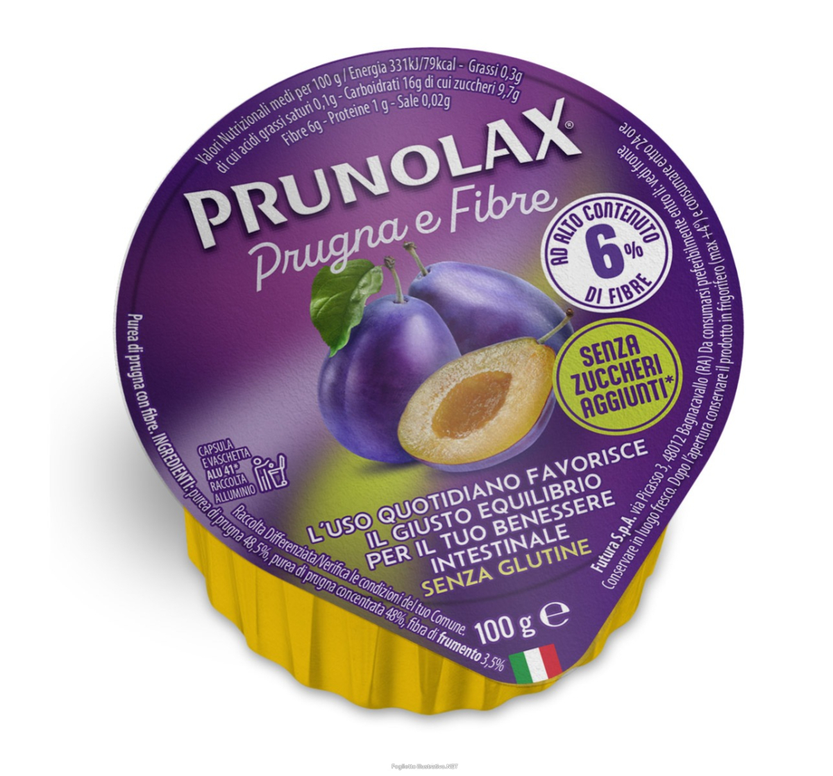 Cerca Offerte di prunolax prugna fibre vaschetta 100g e acquista online