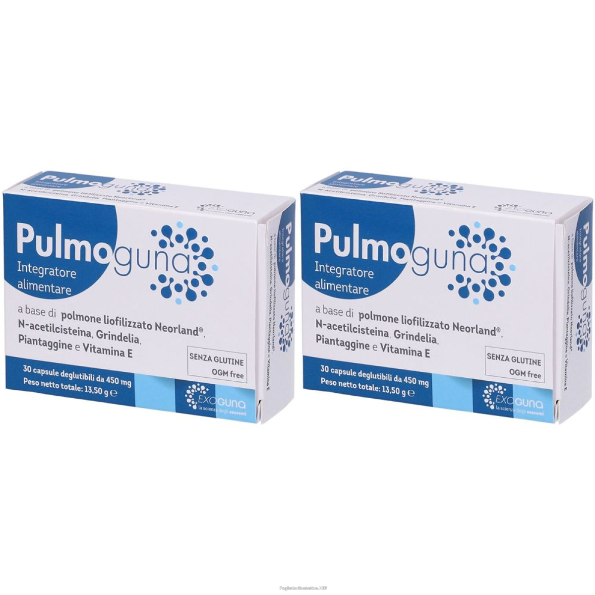 Cerca Offerte di pulmoguna set da 2 2x13,5 g capsule e acquista online