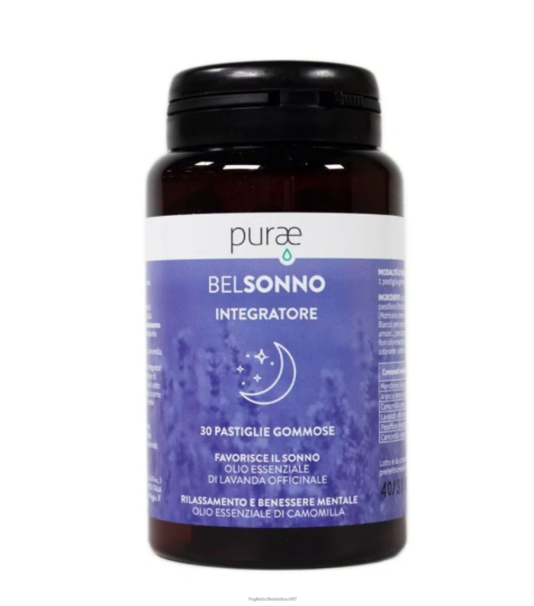 Cerca Offerte di purae belsonno 30 pastiglie gommose – integratore naturale per un sonno riposante e acquista online