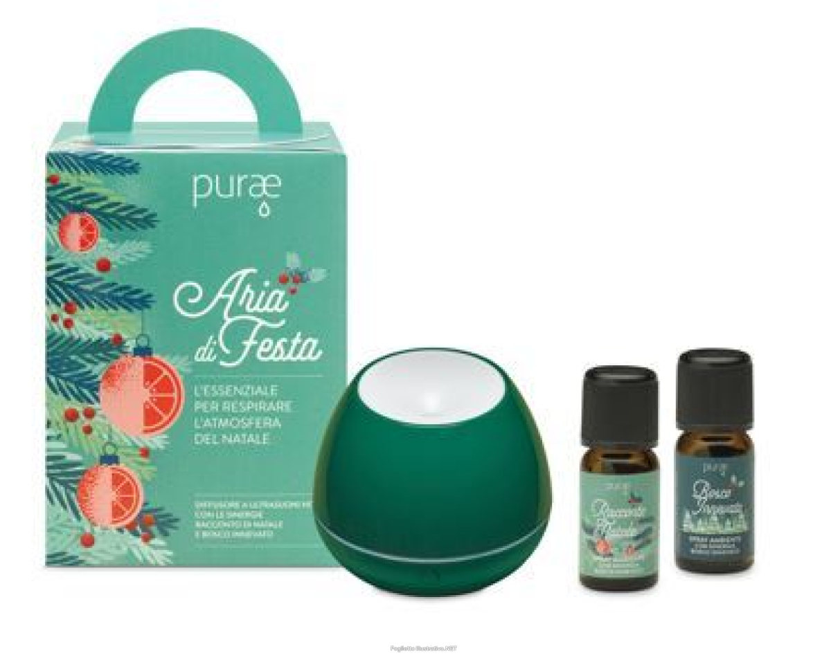 Cerca Offerte di purae kit aria di festa diffusore ultrasuoni bosco verde + sinergie 5 ml e acquista online
