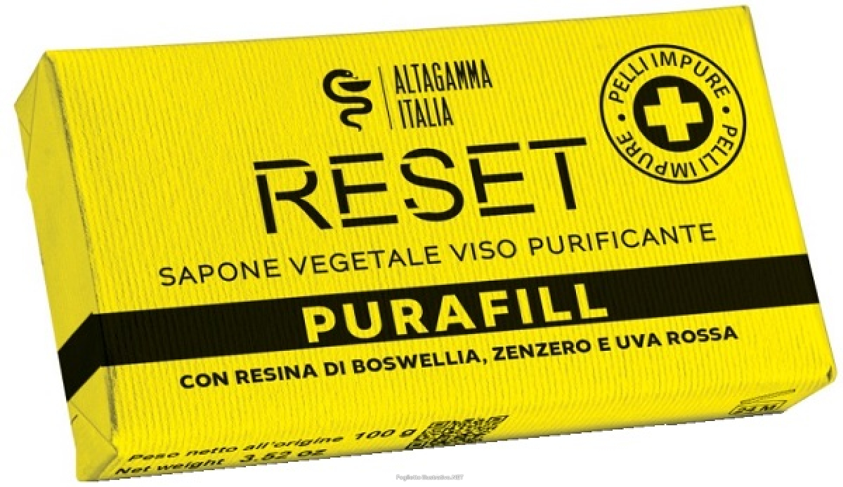 Cerca Offerte di purafill reset sapone vegetale purificante viso pelli impure 100 g e acquista online