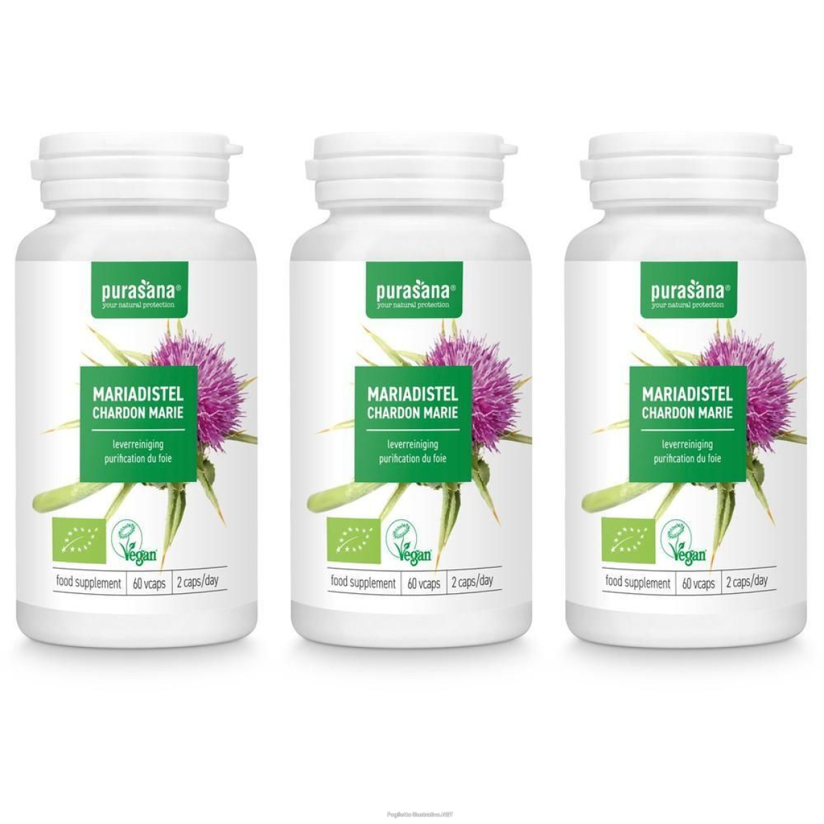 Cerca Offerte di purasana cardo mariano vegan capsule 3x22,56 g e acquista online