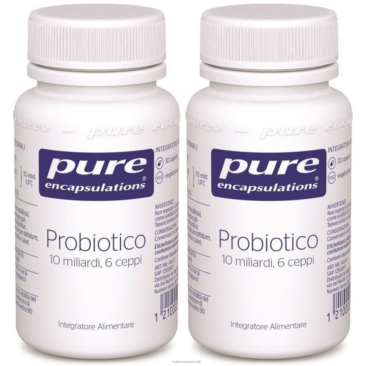 Cerca Offerte di pure encapsulation probiotico 10 miliardi, 6 ceppi 2x12,6 g capsule e acquista online